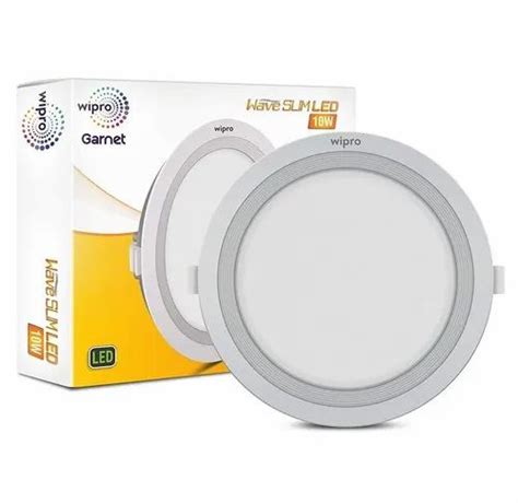 Wipro Wave Slim W Led Panel Light For Indoor Cool White At Rs