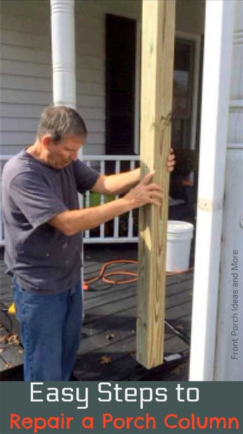 How to Repair Porch Columns | How to Replace Porch Columns