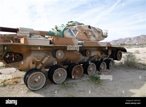 Tanks on display at the General Patton Memorial museum in Indio ...