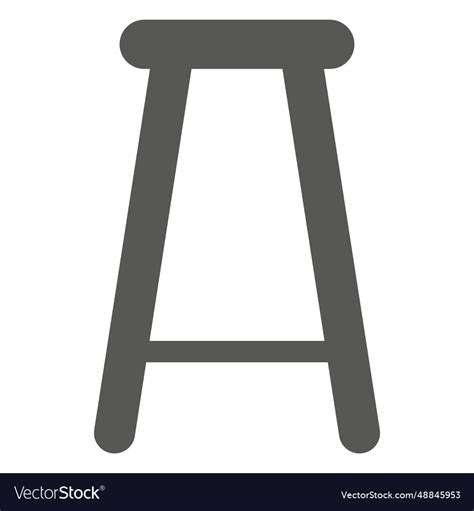 Flat wooden sit Royalty Free Vector Image - VectorStock