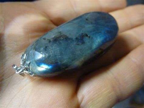 Gros Pendentif Labradorite Gr Ref