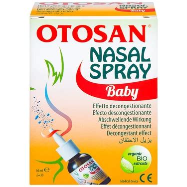 Dung dịch xịt mũi trẻ em Otosan Nasal Spray Baby 30ml