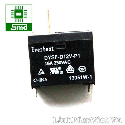 Relay DYSF-D12V-P1 16A – Linh kiện điện tử SMD