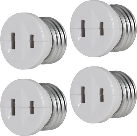 Power Gear Polarized Handy Plug 4 Pack Light Socket To Plug Adapter Easy To