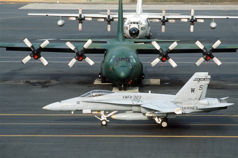 Marine Corps Air Station. A Marine Fighter-Attack Squadron 323 (VMFA ...