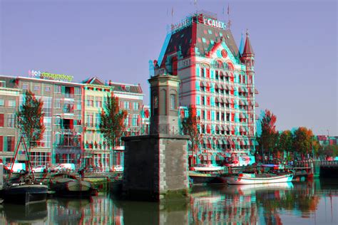 Witte Huis Rotterdam 3D Anaglyph Stereo Red Cyan D7000 Cha Flickr