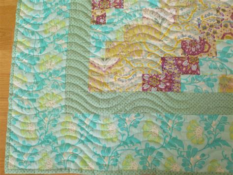 Hand Quilting On Strip Quilt