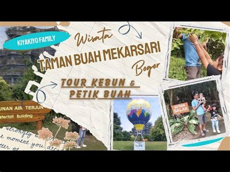 Taman Buah Mekarsari Garden Drive Thru Youtube