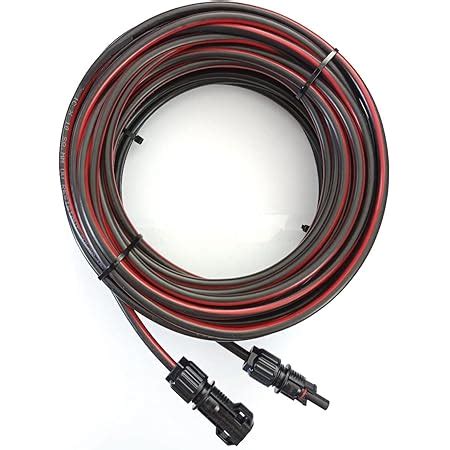 Solar Dc Cable Sqmm With Crimped Mc Connector Polycab Dc Cable