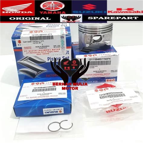 Piston Kit Os Std Standar Suzuki Smash Shogun Bmmotor Lazada