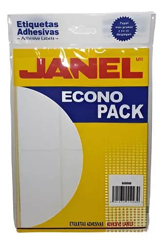 Etiquetas Adhesivas Janel Econo Pack Blanca 50x100 Mm 72 Pz MercadoLibre