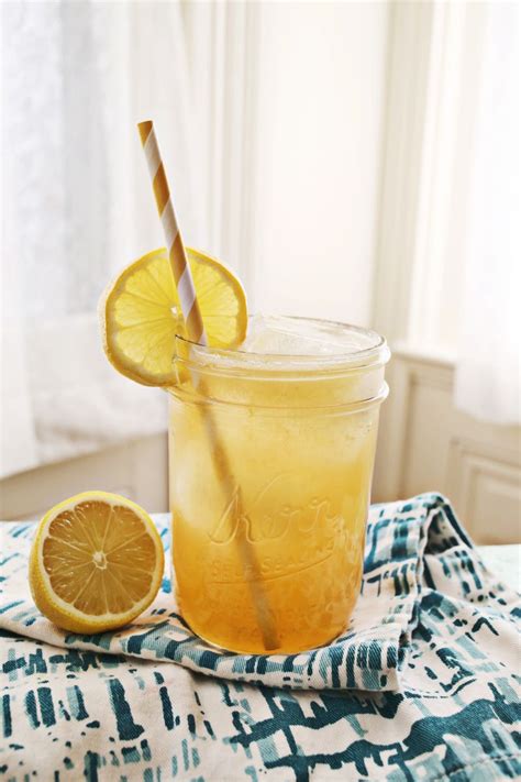 Whiskey Lemonade With Honey A Beautiful Mess