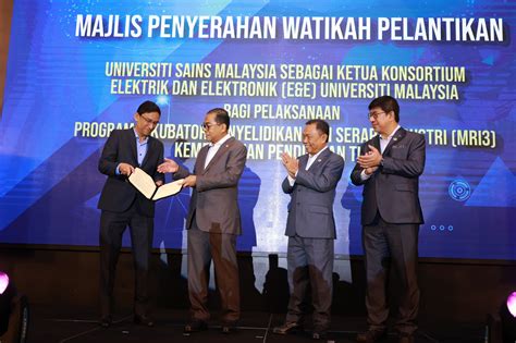 Usm News Portal Usm Terajui Konsortium E E Bagi Pelaksanaan Program