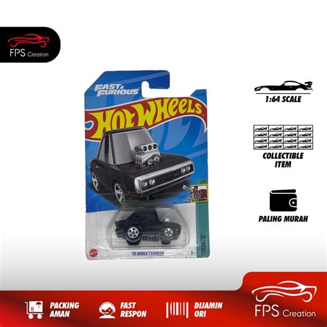 Hot Wheels Dodge Charger Tooned Shopee Malaysia