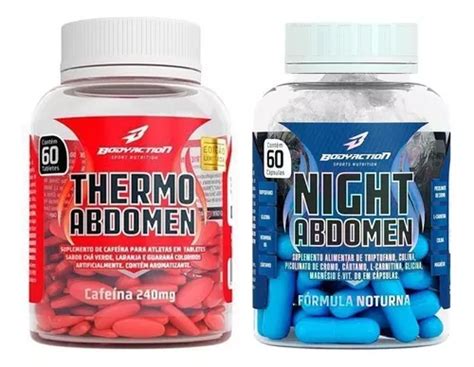 Night Abdomen Thermo Noturno Thermo Abdomen Bodyaction Sabor Sem