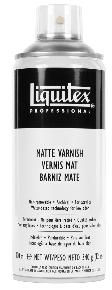 Werniks W Sprayu Do Farb Akrylowych Matte Liquitex Matowy 400 Ml