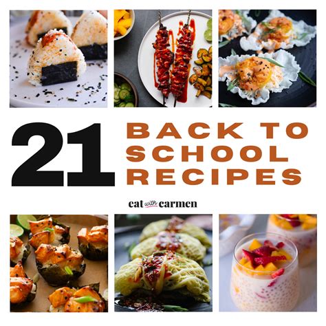 21 Fun Back To School Recipes For Kids (Dinner or Lunchboxes) - Eat ...