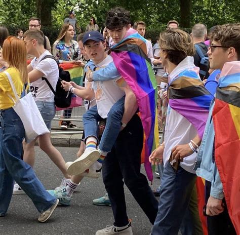 Kit Connor And Joe Locke London Pride Cute Gay Pride Parade