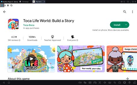 How To Play Toca Life World On Pc With Mumu Player X