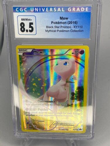 Pok Mon Tcg Mew Xy Xy Holo Promo Promo For Sale Online Ebay