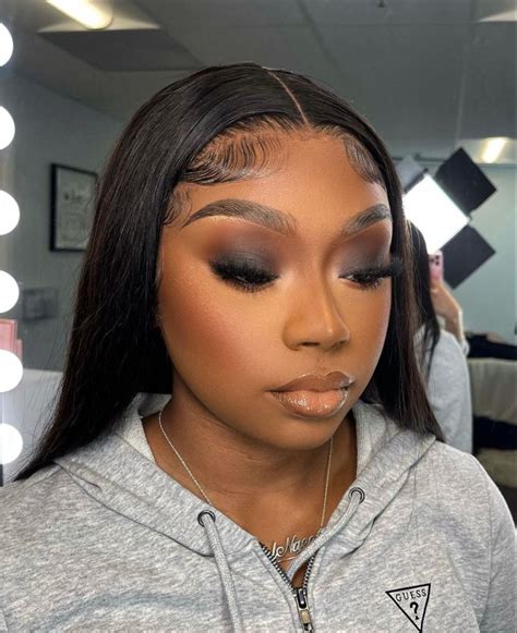 𝘆𝗼𝘂𝗿𝗿𝘄𝗶𝗳𝗲 In 2024 Dewy Makeup Look Black Wedding Makeup Brown Skin Makeup