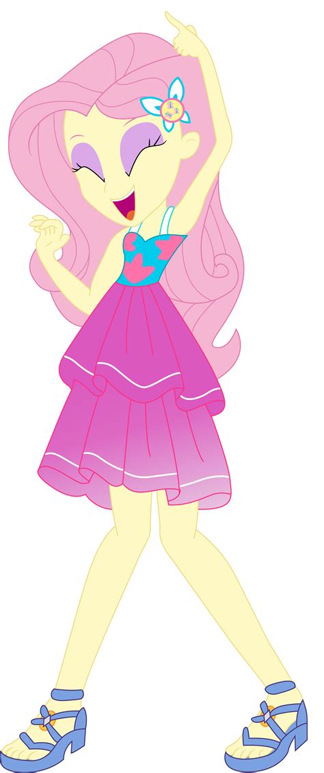 Fluttershy Equestria Girls Dress