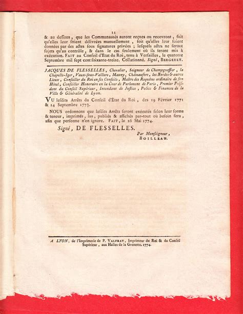 Arr Ts Du Conseil D Tat Du Roi Des F Vrier Septembre