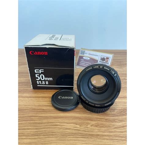 Lens Canon Ef 50mm F18 Ii Camera Thaipick