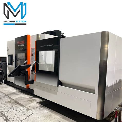 Mazak Variaxis C 600 5 Axis Cnc Vertical Machining Center Machine Station