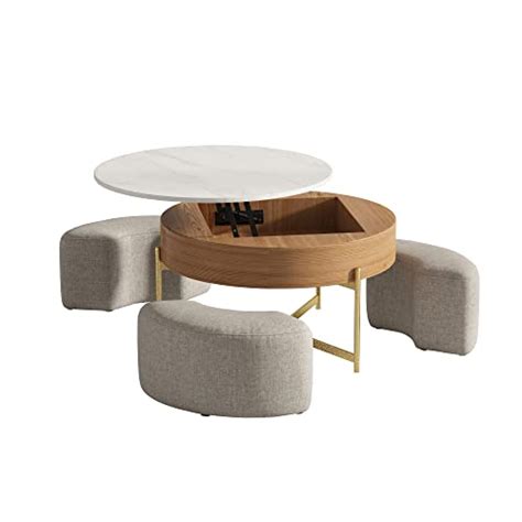 Enhance Your Home Decor With A Harmati Lift Top Coffee Table With Storage