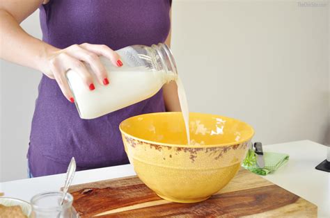 Pouring Milk Into Bowl Rachel Hollis