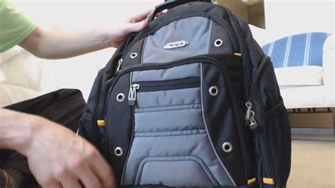 Targus Drifter Ii 16 Laptop Backpack Video Review Youtube