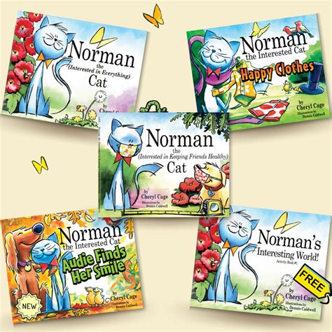 Norman The Interested Cat Book Series Teaches Friendship Lessons | My ...