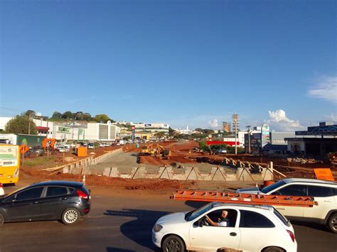 Inicia a montagem da estrutura do Elevado da Bandeira em Chapecó