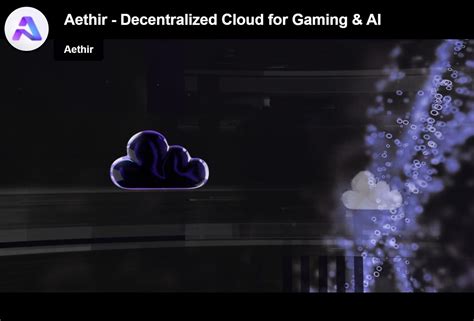 Aethir Wants The Decentralized Cloud To Speed Up Gaming And Ai