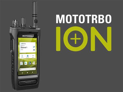 Mototrbo Ion New Smart Radio Integrated Communications Inc