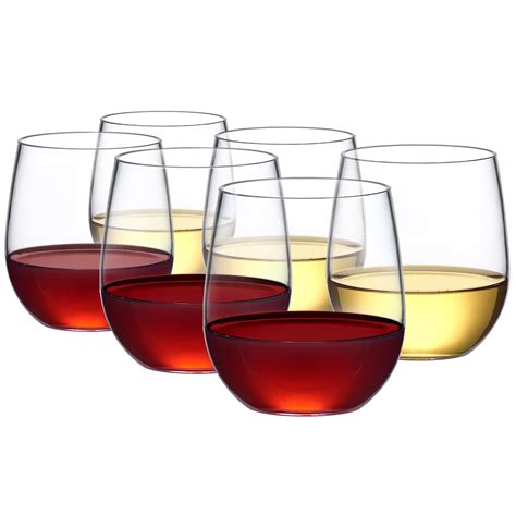 Amazing Abby Cindy Ounce Unbreakable Tritan Wine Glasses Set Of