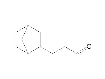 3-(2-norbornyl)propionaldehyde - C10H16O, density, melting point, boiling point, structural ...