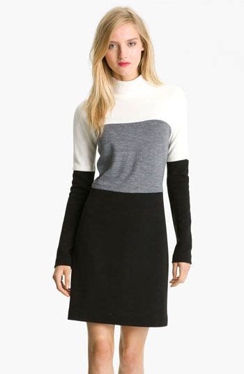 Milly Colorblock Sweater Dress Nordstrom Color Block Sweater