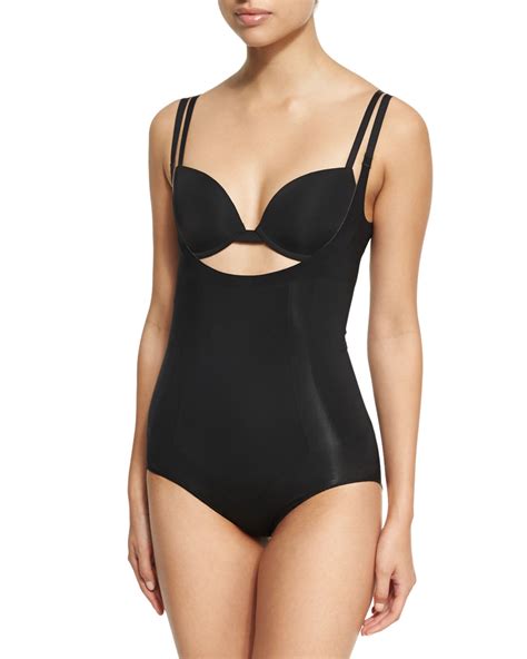 Spanx Spanxsculpt™ Oncore Open Bust Brief Bodysuit Neiman Marcus