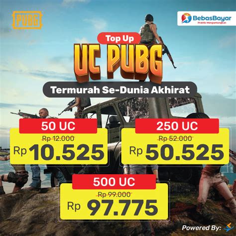 Top Up Uc Pubg Termurah Aman Cepat Dan Terbaru