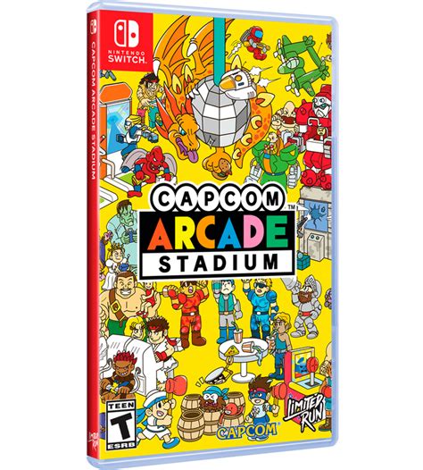 switch limited run  capcom arcade stadium vol  limited run games