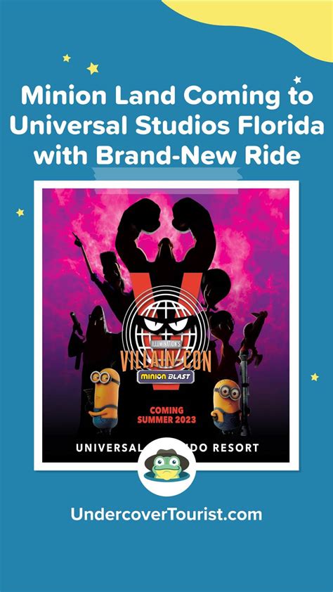 Minion Land Coming to Universal Studios Florida with Brand-New Ride