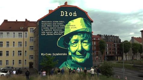 Nowy Mural W S Upsku Wis Awa Szymborska D O Youtube