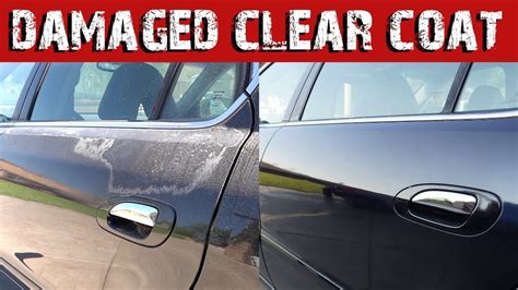 How To Fix Damaged Clear Coat