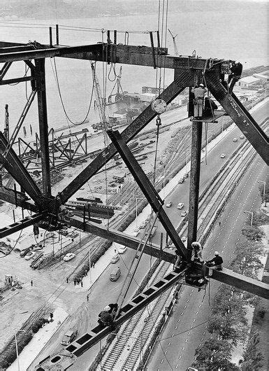 Lisboa As Primeiras Imagens Raras Da Ponte 25 De Abril Ponte 25 De