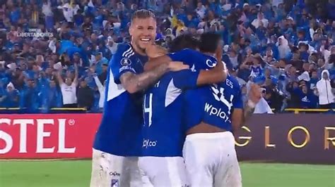 Conmebol Libertadores On Twitter ⚪️🔵 ¡el Gol De Millosfcoficial En La Ida 👏 🇨🇴⚽️ David