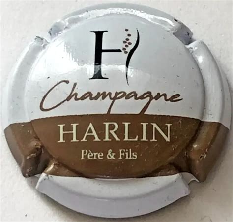 Capsule De Champagne Harlin P Re Et Fils E Blanc Barre Marron Eur