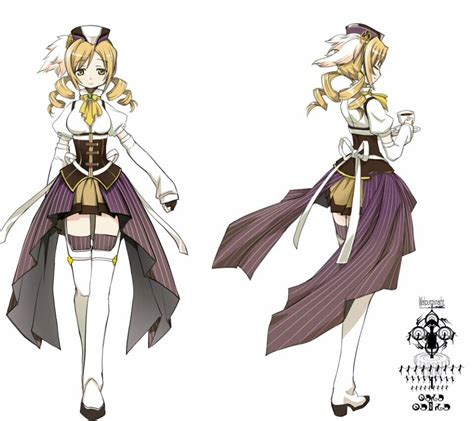 Puella Magi Madoka Magica Mami Tomoe Original Concept Art. I love this ...