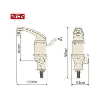 Torneira Eletrica Fame T Elegance Preta V W Bancada Shopee Brasil